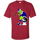 New York Giants Toilet Grinch Santa Claus Football Fan PINGPONG