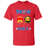 Snow Day Shirt For Carolina Hurricanes Vs Minion Fans pingpong