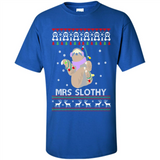 Mrs Slothy Christmas - Shirt