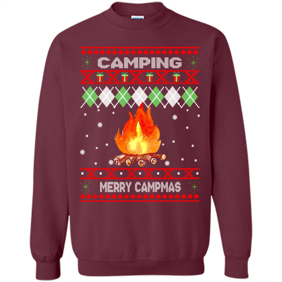 Merry Campmas Ugly Christmas - Sweatshirt