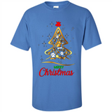 Merry Christmas Dogs Christmas Tree PING PONG