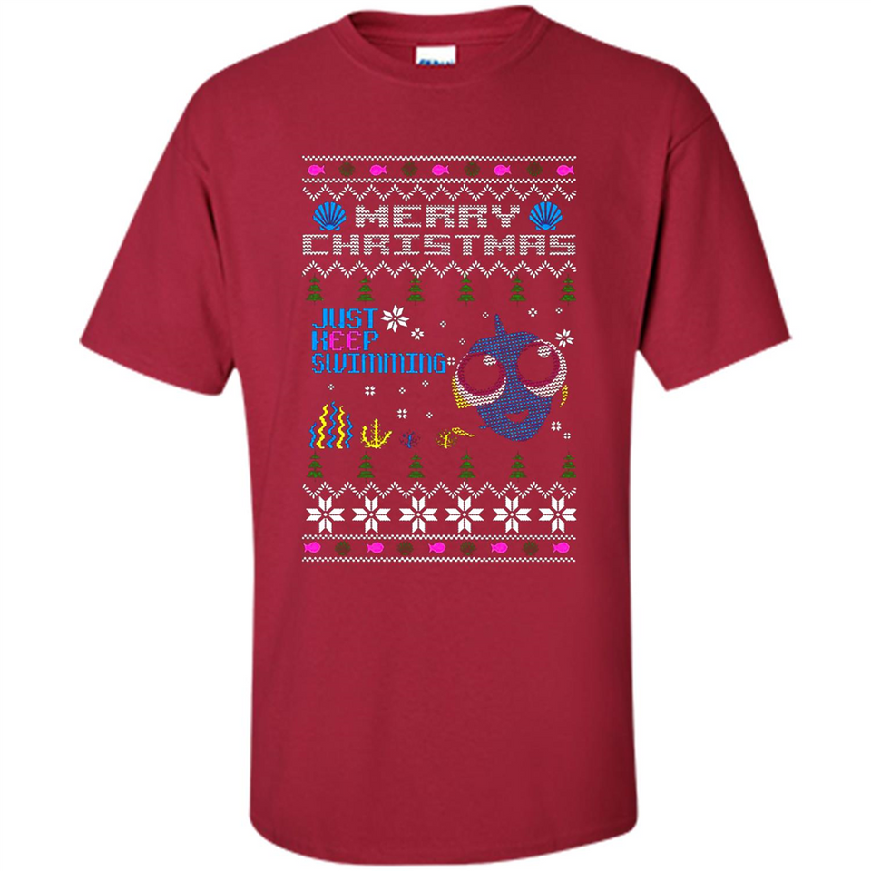 Finding Nemo Merry Christmas Just Keep Swimming