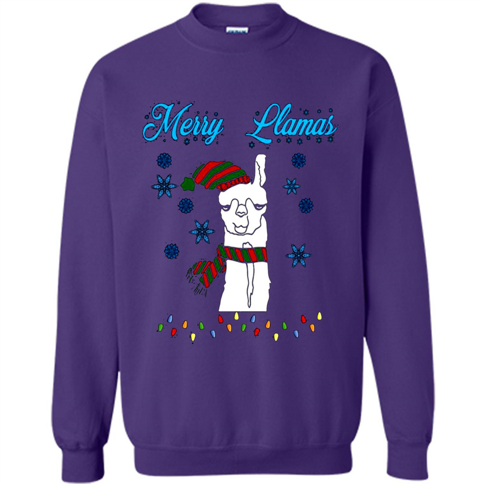 Merry Llama Christmas sweater PINGPONG