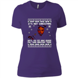 It's Not Christmas Until You See Hans Gruber Fall Ugly Christmas PINGPONG