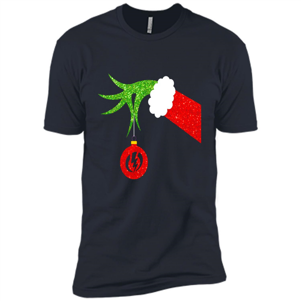 Funny Grinch Hand Holding Electric Ornament Christmas PING PONG