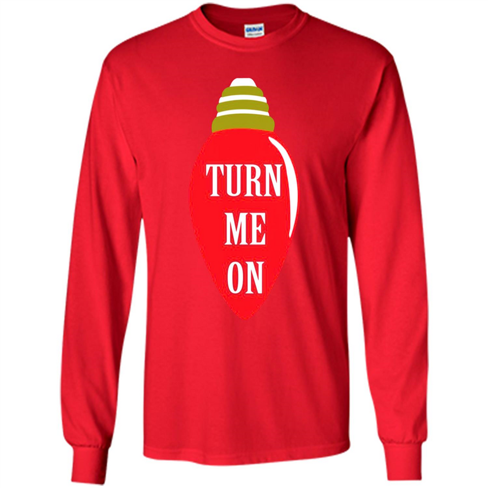 Turn Me On Christmas Tree Light Bulb Decoration