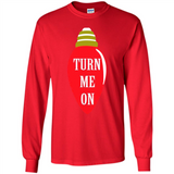 Turn Me On Christmas Tree Light Bulb Decoration