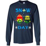 Snow Day Shirt For Boston Celtics Vs Minion Fans pingpong