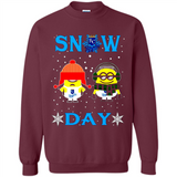Snow Day Shirt For Kansas City Royals Vs Minion Fans pingpong