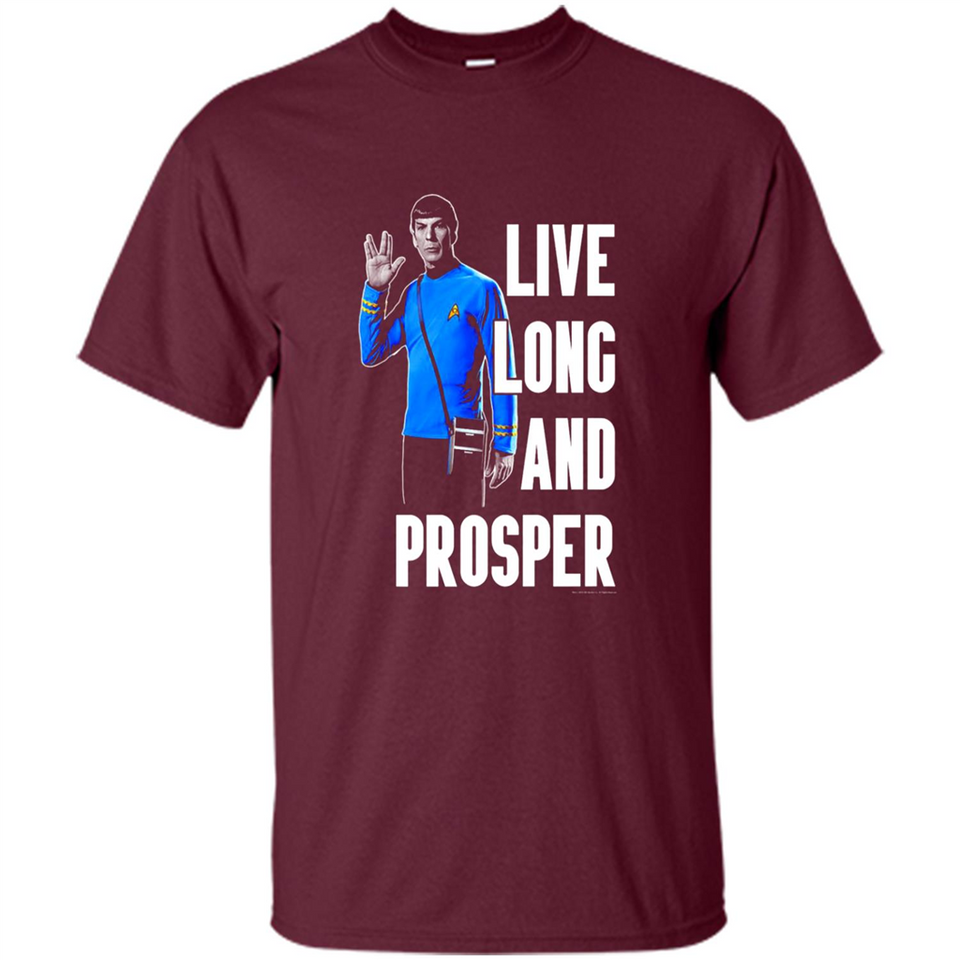 Live Long And Prosper Mr. Spock Star Trek PINGPONG