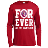 Minnesota Timberwolves Forever For ever not just when we win - Canvas Long Sleeve T-Shirt