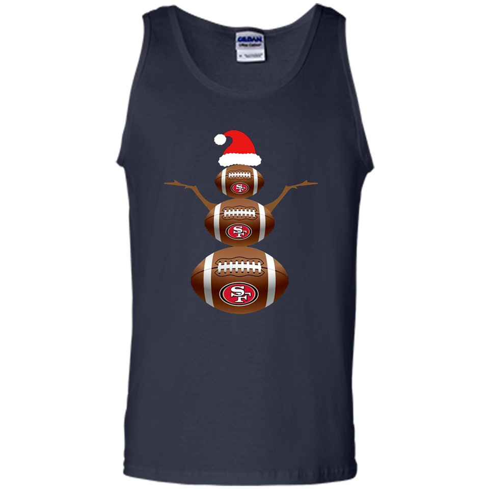 San Francisco 49ers NFL Dabbing Snowman Xmas