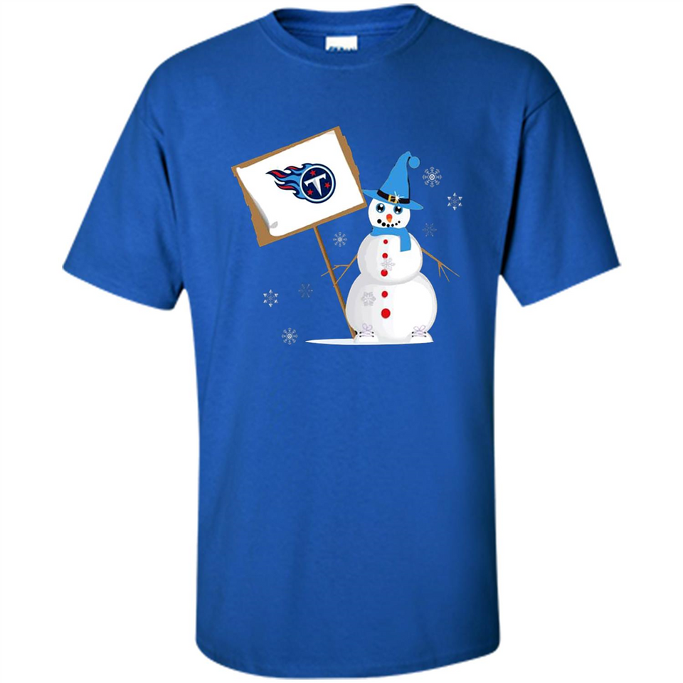 Tennessee Titans Snowman Funny
