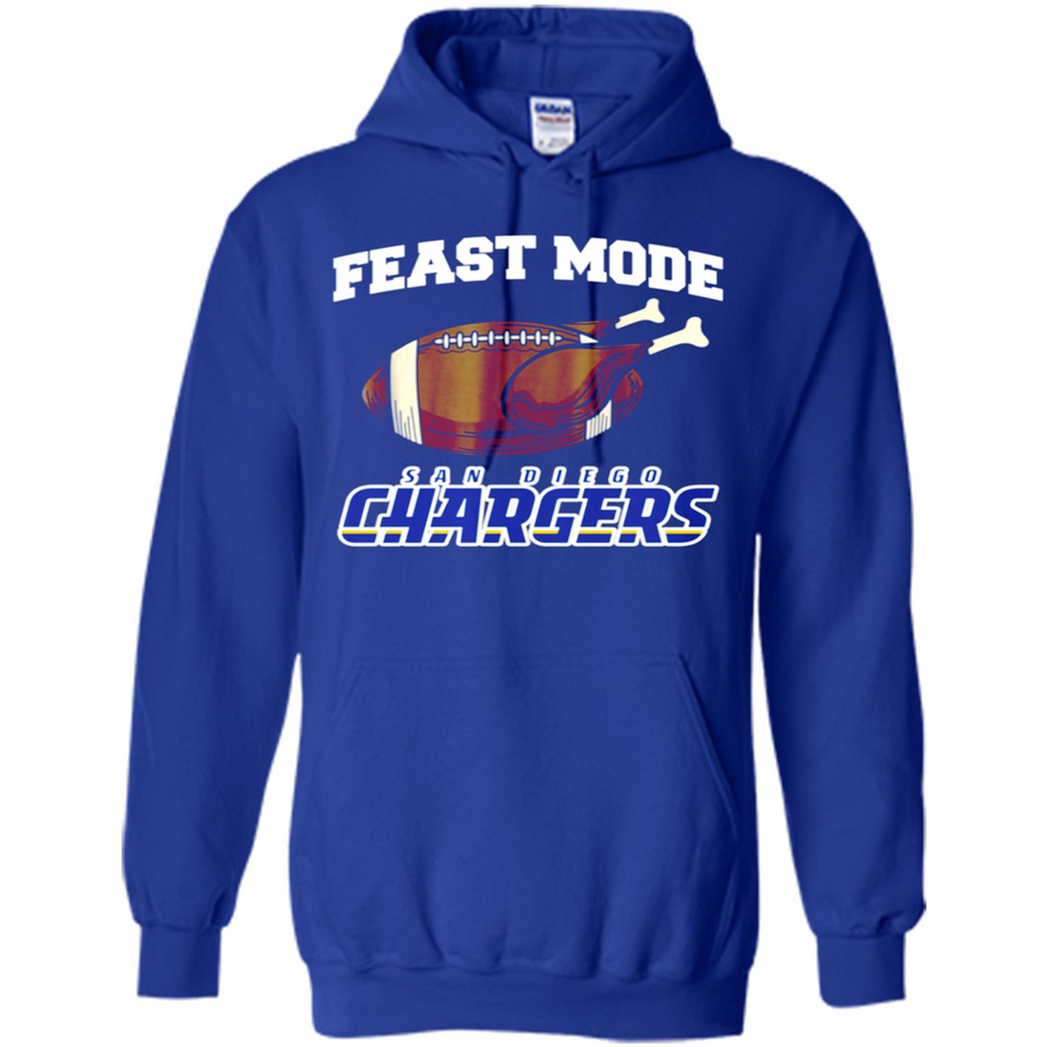 Feast Mode Chargers Shirt - San Diego Turkey Thanksgiving
