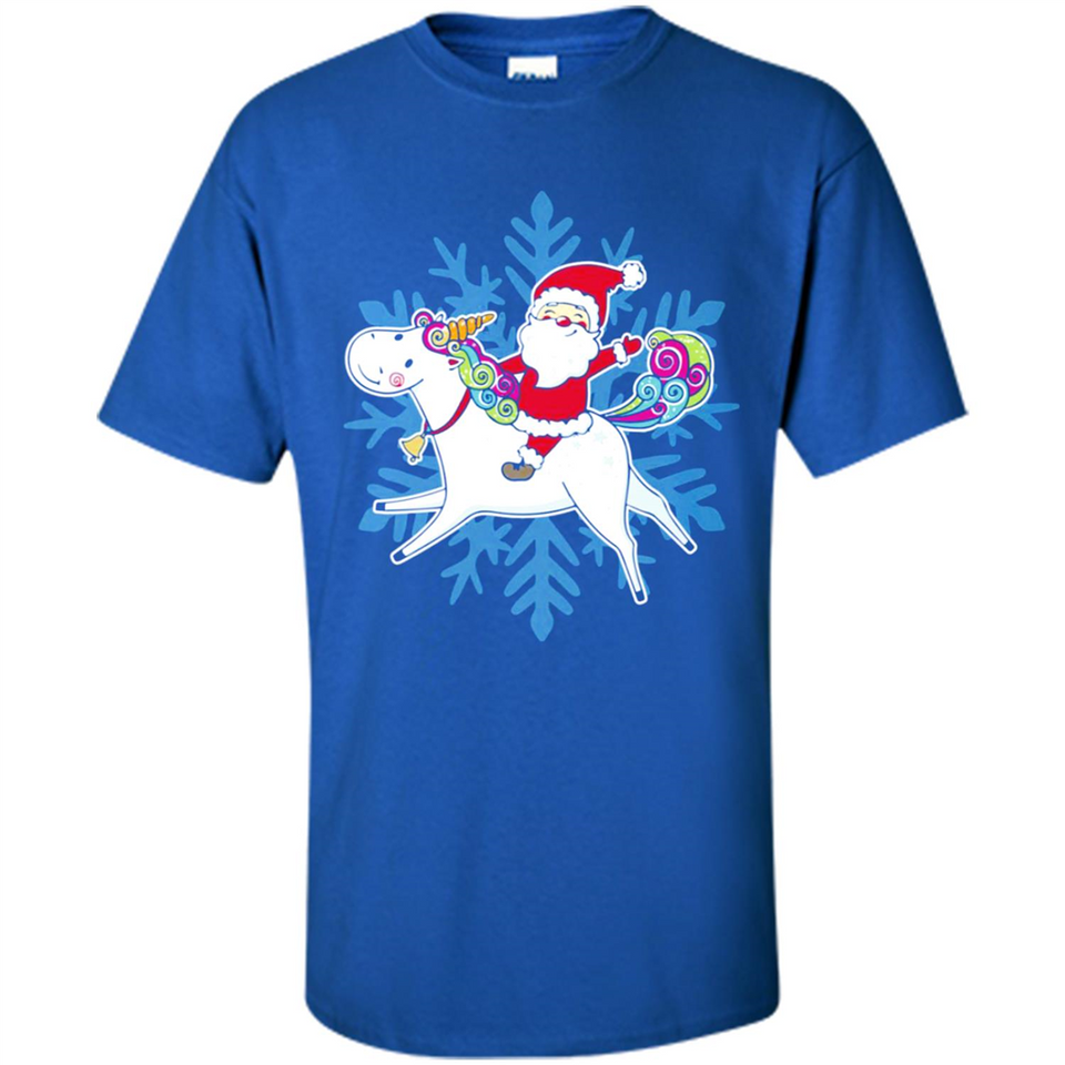 Unicorn And Santa Christmas 1 - Shirt