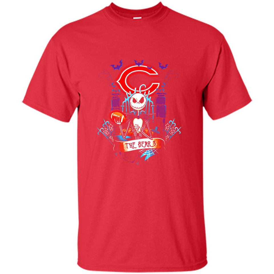 Chicago Bears Halloween The Nightmare Before Christmas - Shirt