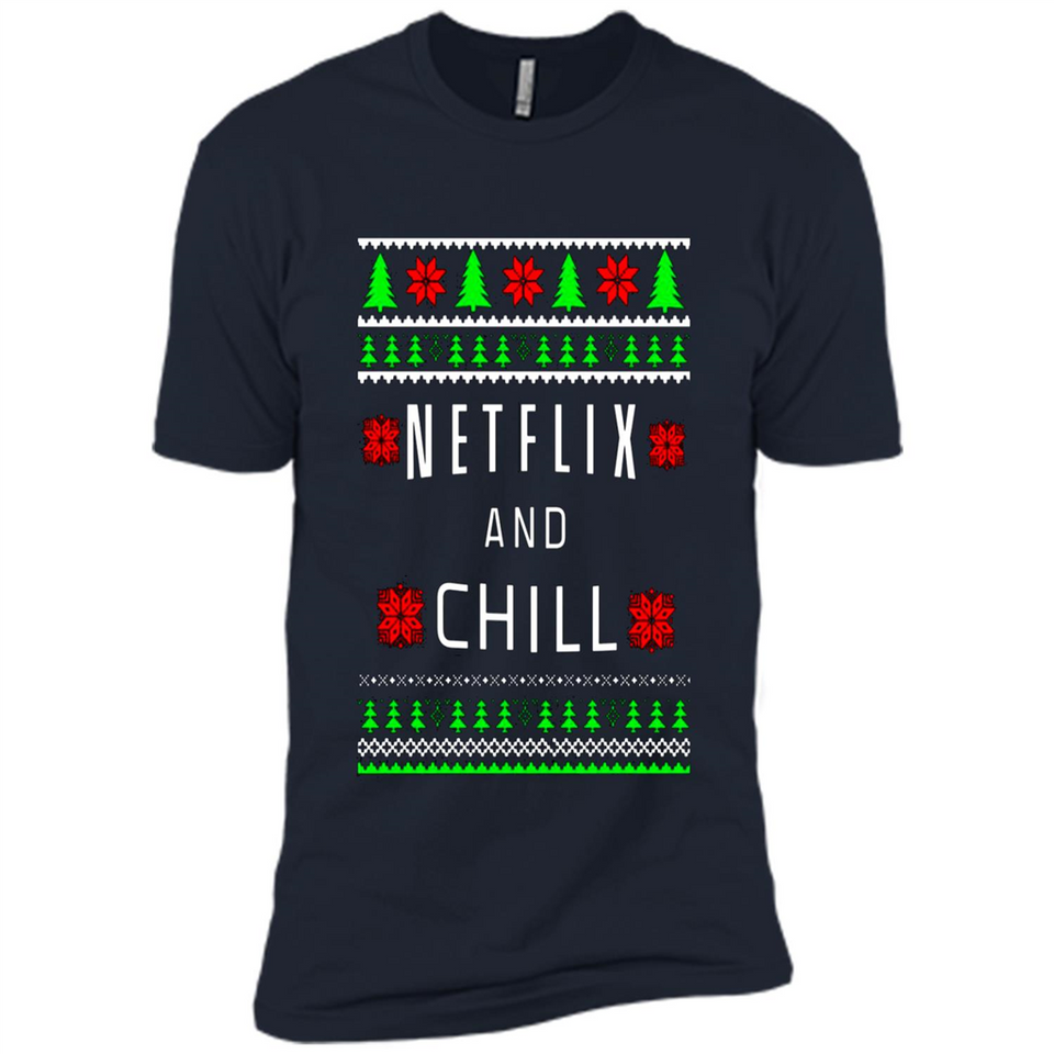 Netflix And Chill Christmas sweater PINGPONG