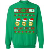 Patrick Mahomes Ma Ho Ho Homes Christmas sweatshirt PINGPONG - Sweatshirt