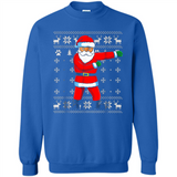 Flossing Santa Christmas Ugly Sweater Style Pajama Xmas Gift - Sweatshirt
