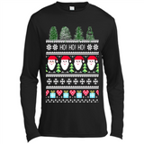 Ugly Merry Christmas Tree Santa Snowflakes