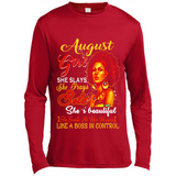 August Girl She Slays She Prays Beautiful Birthday PINGPONG