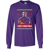 Christmas Ugly Sweater Floyd Mayweather Sweet Christmas - Long Sleeve T-Shirt