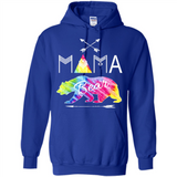 Mama Bear Shirt Tie Dye Family Vacation & Camping Tee - Hoodie