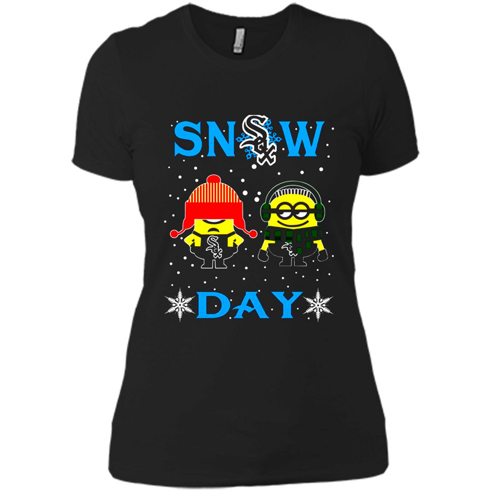 Snow Day Shirt For Chicago White Sox Vs Minion Fans pingpong
