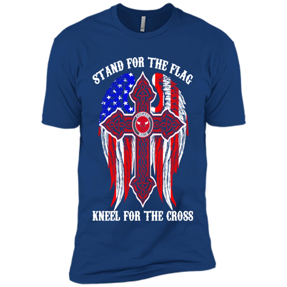 Chicago Bulls - stand for the flag kneel for the cross