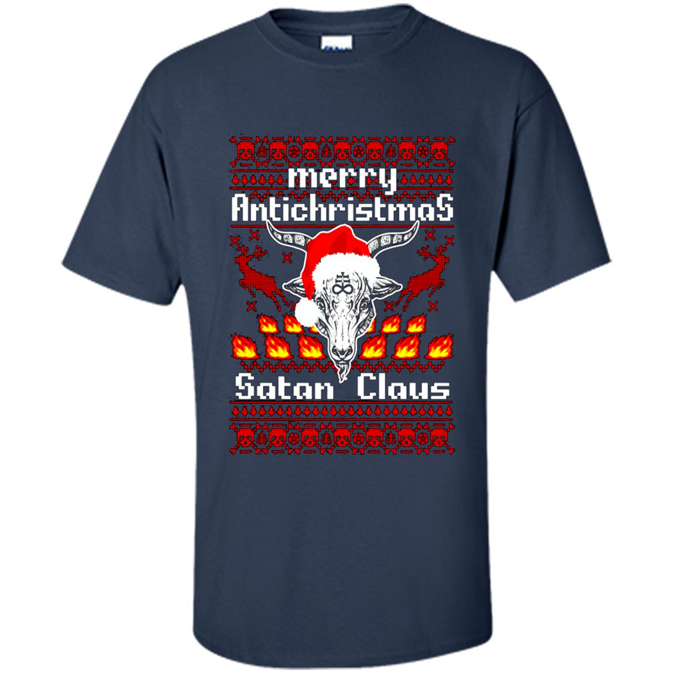 Merry Antichristmas Satan Claus Christmas sweater Sweater PINGPONG