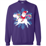 Unicorn And Santa Christmas 1 - Sweatshirt