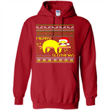 Merry Slothmas Sloth Christmas Sweater PINGPONG - Hoodie