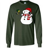 Snoopy Snowman Christmas