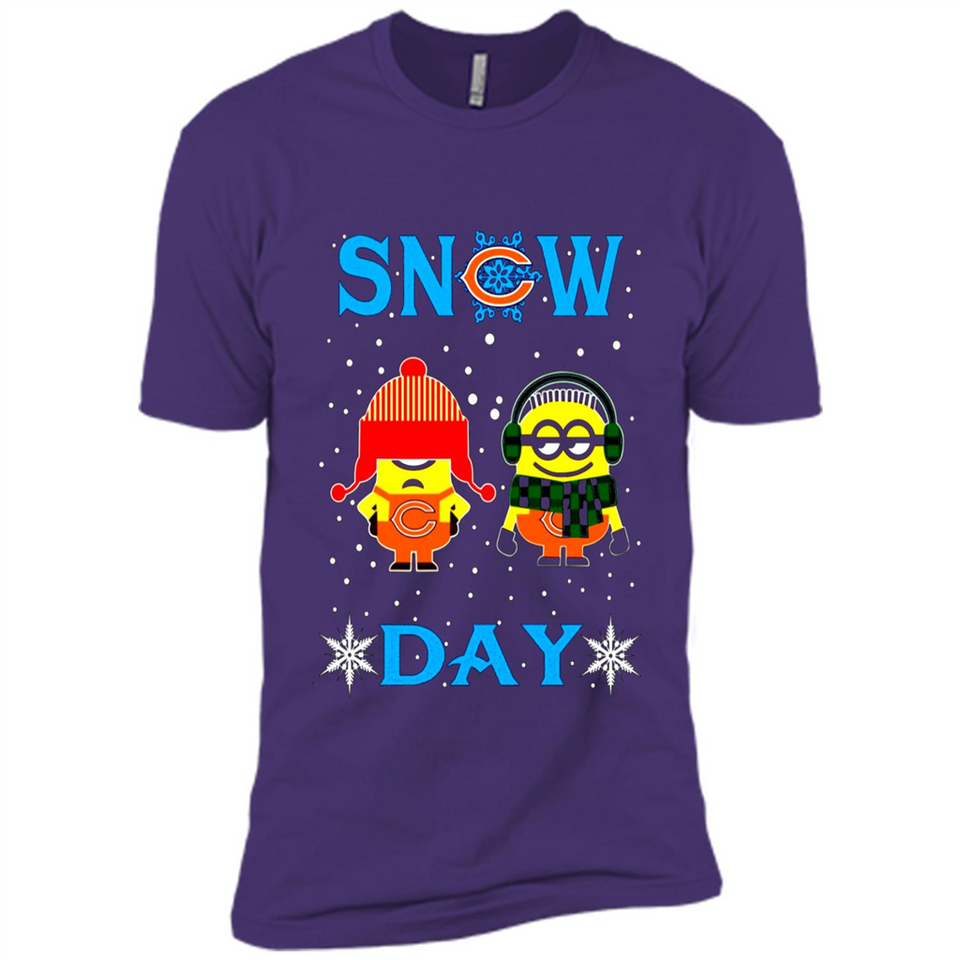 Snow Day Shirt For Chicago Bears Vs Minion Fans pingpong