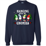 Christmas Garden Gnome Hanging With My Gnomies Shirt Sweater - Sweatshirt