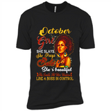 October Girl She Slays She Prays Beautiful Birthday PINGPONG