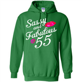 Sassy and Fabulous at 55 - 55th Birthday - Hoodie