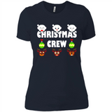 Christmas Crew Gifts Santa Elves Reindeer - Ladies' Boyfriend T-Shirt