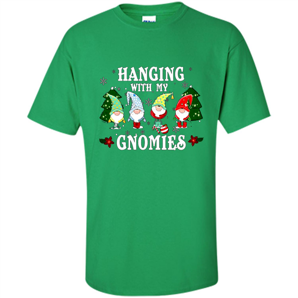 Christmas Garden Gnome Hanging With My Gnomies Shirt Sweater - Shirt