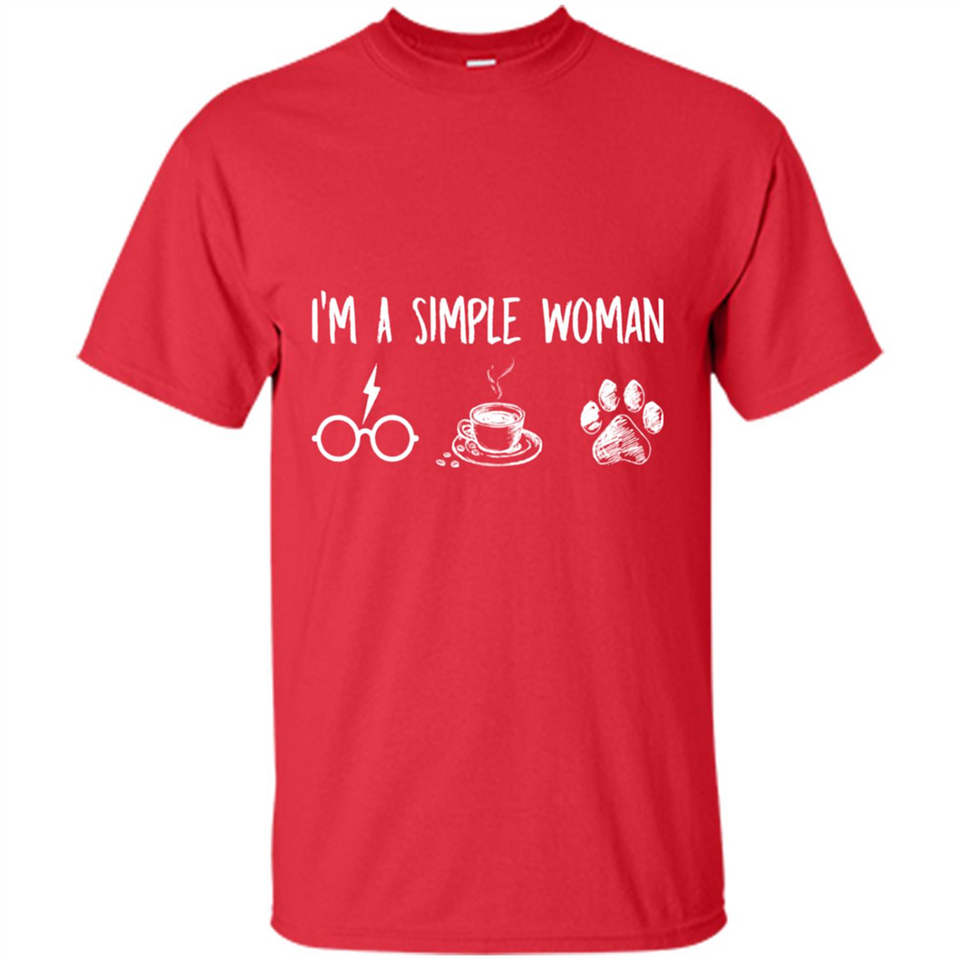I’m Simple Woman Like Harry Potter, Coffee and Dog
