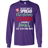 Spread Christmas Cheer Lunch Family Xmas Gift Ls - Long Sleeve T-Shirt