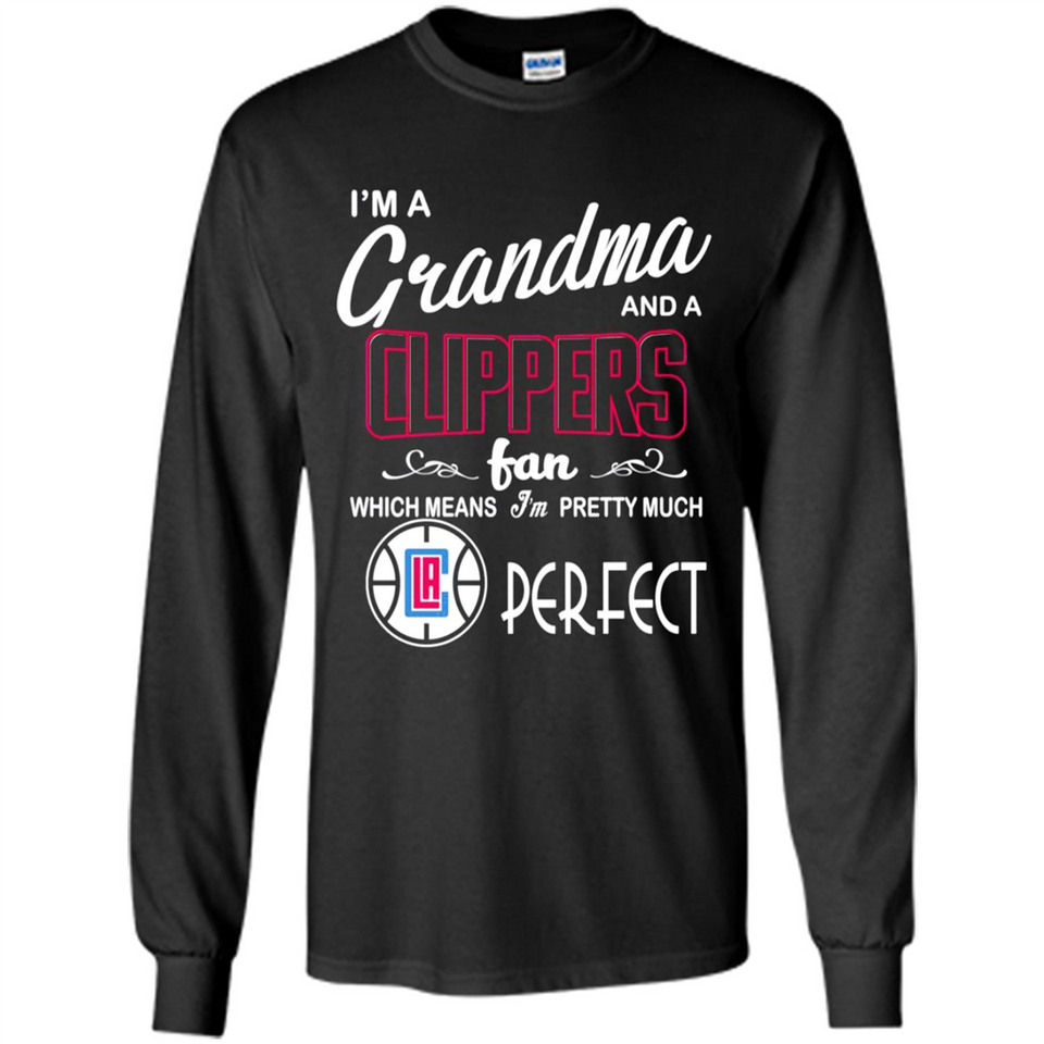 I'M A Grandma And A Los Angeles Clippers Fans