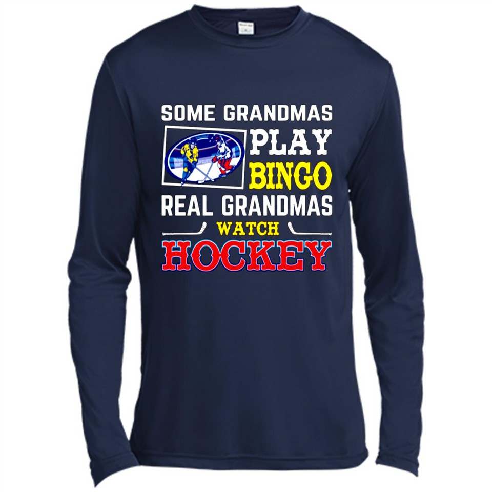 Some Grandmas Play Bingo Real Grandmas Watch Hockey