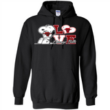 Snoopy loves NBA Chicago Bulls - Hoodie