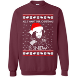 All I Want for Christmas is Snow ugly sweater PINGPONG