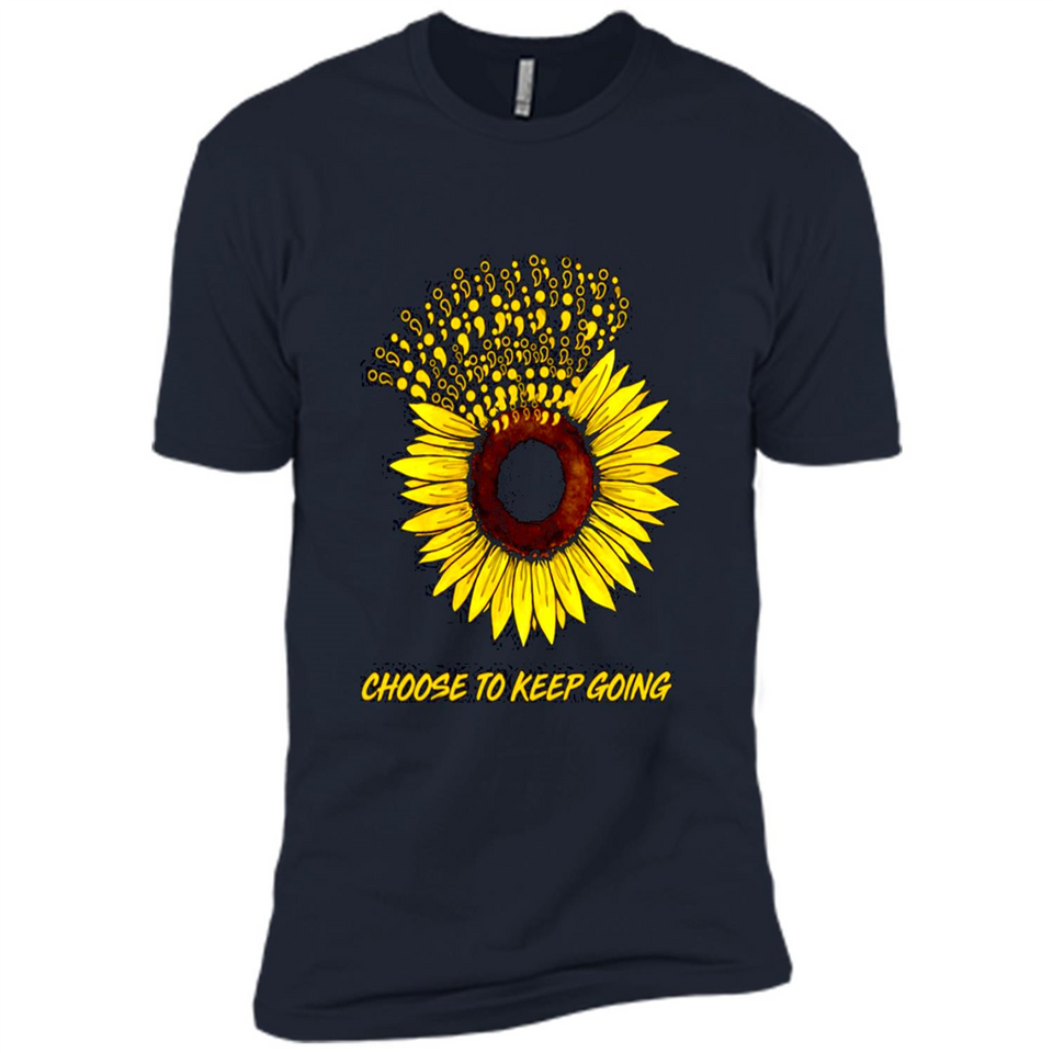 Semicolon Sunflower choose to keep going PINGPONG