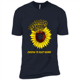 Semicolon Sunflower choose to keep going PINGPONG