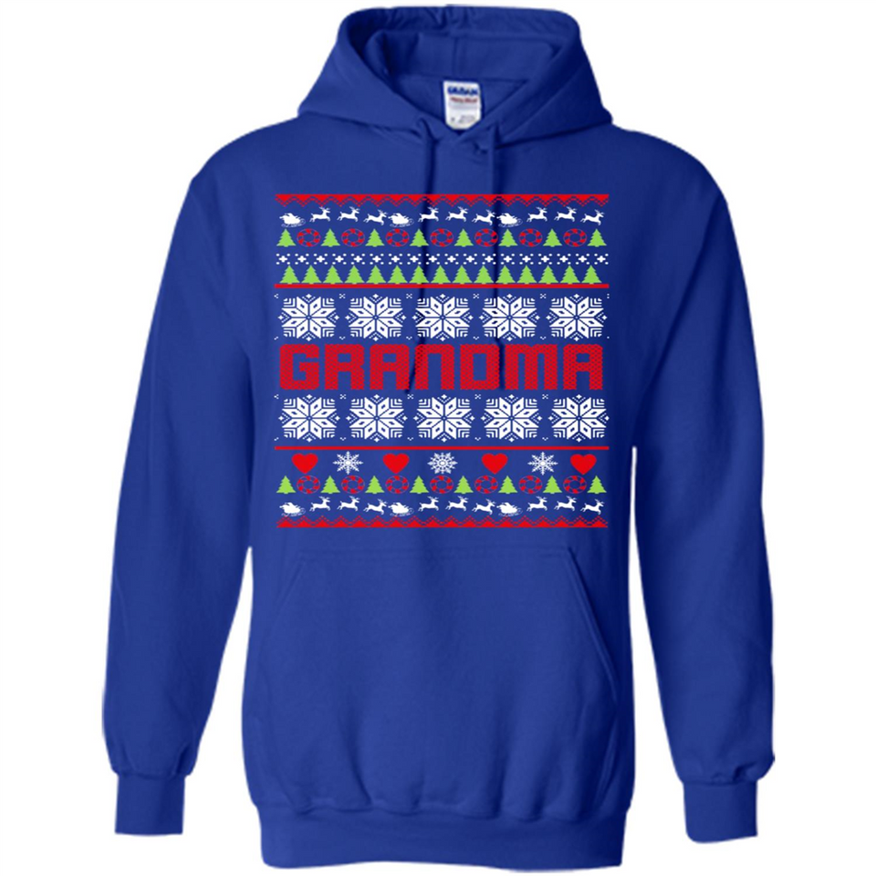 Grandma Ugly Christmas - Hoodie