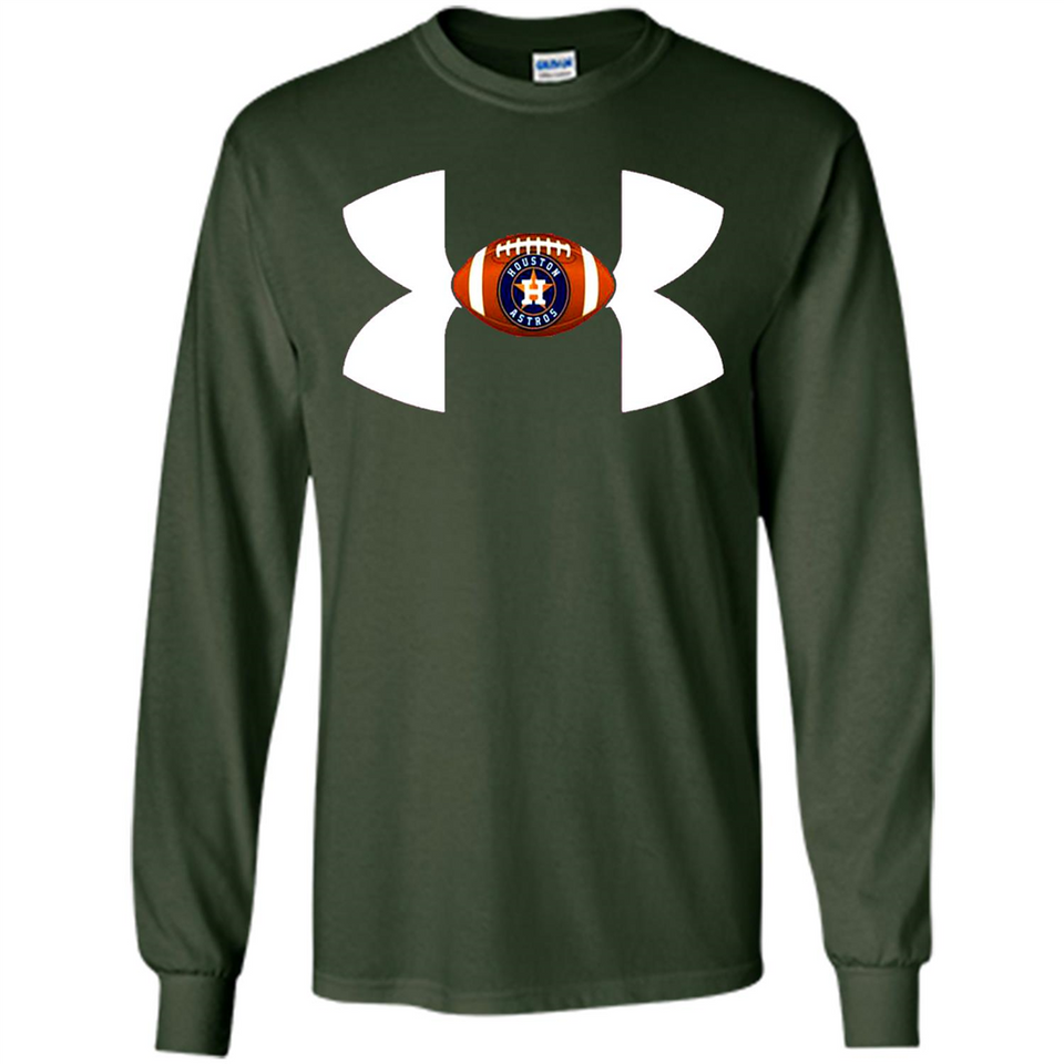 Houston Astros Under Armour Logo - Long Sleeve T-Shirt
