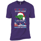 YODA SILENT NIGHT JEDI NIGHT CHRISTMAS UGLY SWEATER